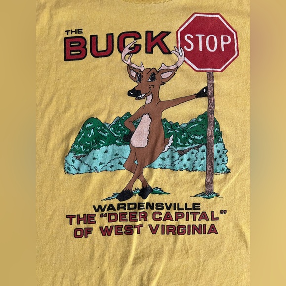 The Buck Stop — Wardensville, West Virginia (WV) The Deer Capital | Yellow | M/L - Picture 9 of 14